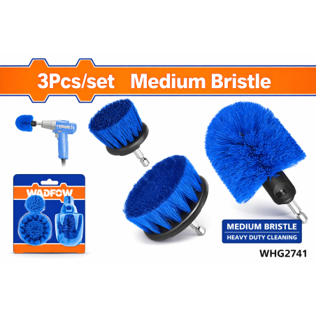 Jeu 3 Brosses DE Netoyage WADFOW